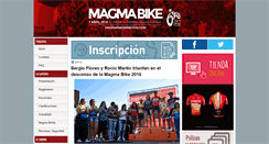 Desktop Screenshot of magmabikemaraton.com