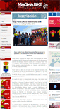 Mobile Screenshot of magmabikemaraton.com